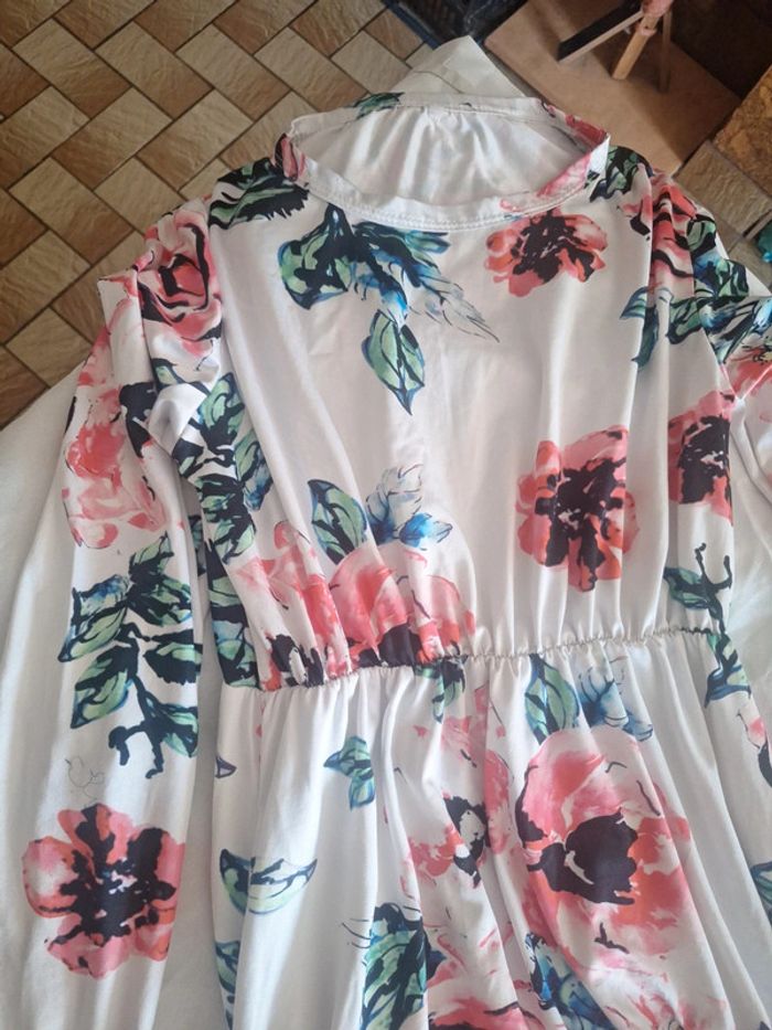Robe longue fleurie# - photo numéro 2
