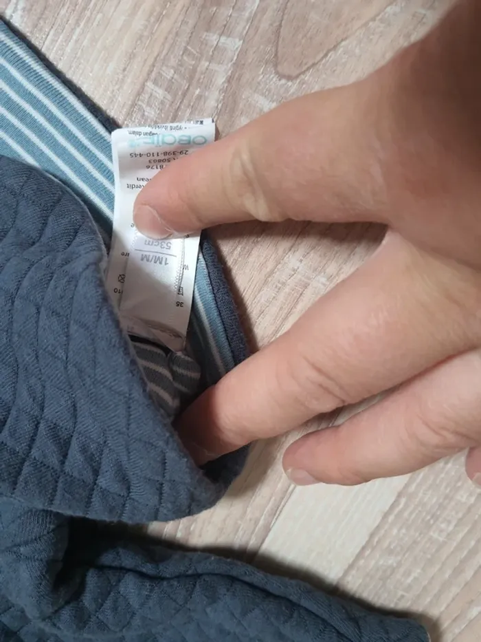 Veste bleu marine Obaibi 1 mois - photo numéro 3