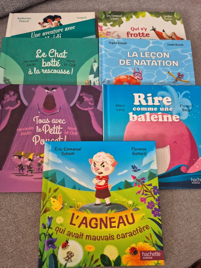 Lot de livres