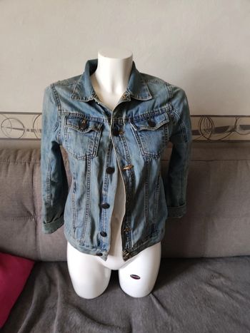 Veste en jean denim Zara