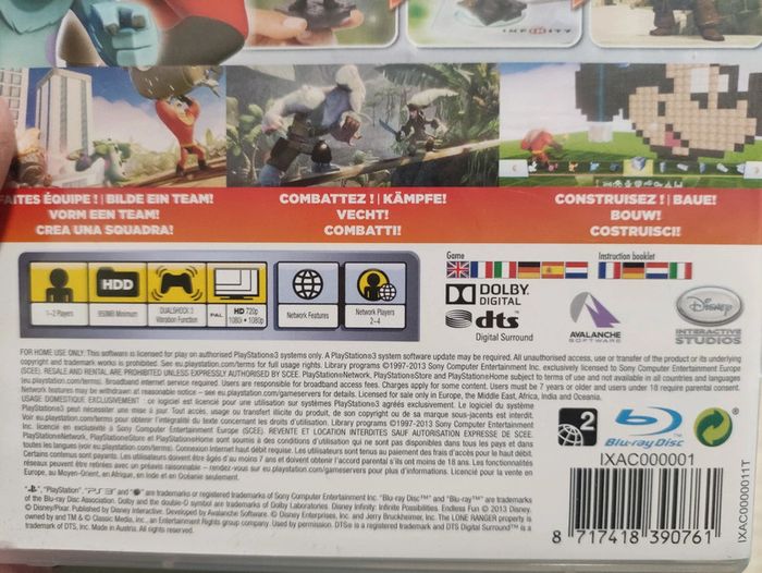 Jeu Disney Infinity pour PS3 et ses 3 figurines et un objet - photo numéro 8