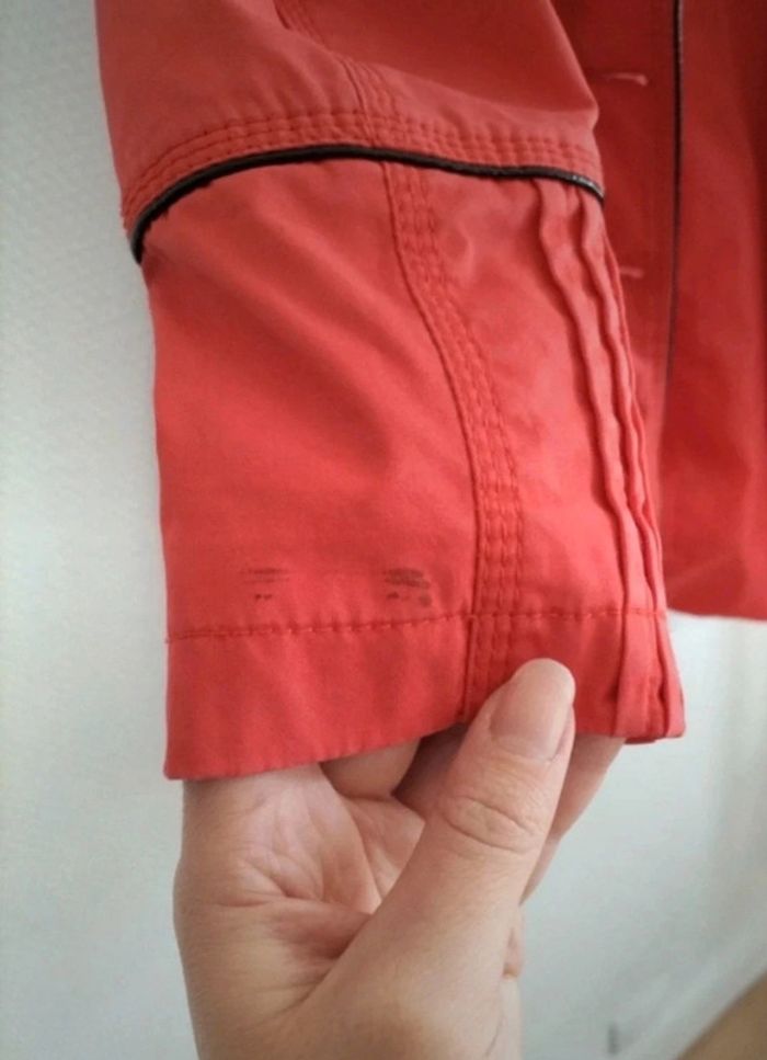 Trench rouge taille 1 - photo numéro 10