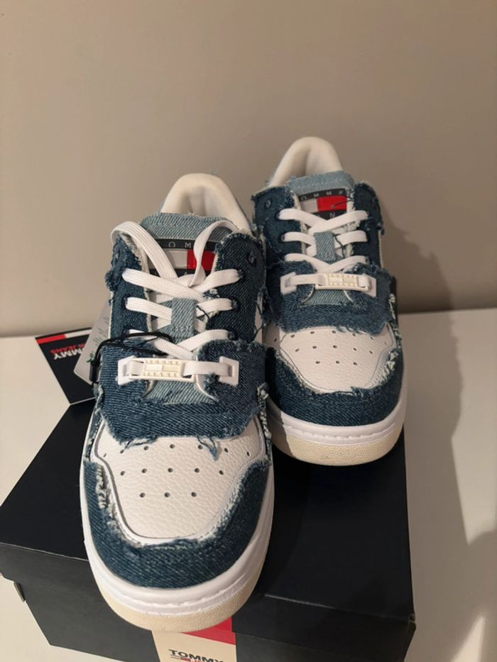 Baskets tommy jeans neuf mixte - photo numéro 2