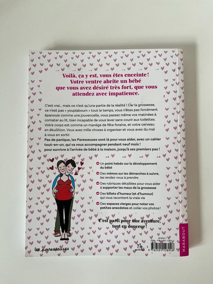 Mon cahier de grossesse Les paresseuses - photo numéro 3