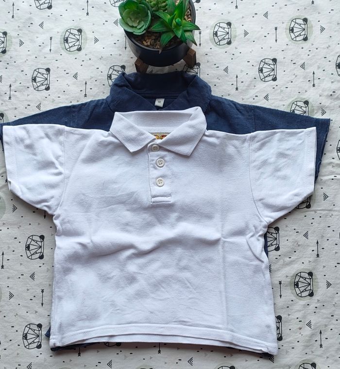 Lot de polo taille 24 mois/2 ans