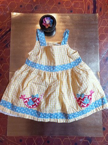 Jolie robe printemps été des 6 mois
