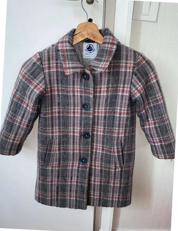 Manteau petit bateau t6 ans