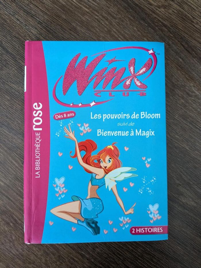 Livre Bibliothèque rose 2 histoires Winx