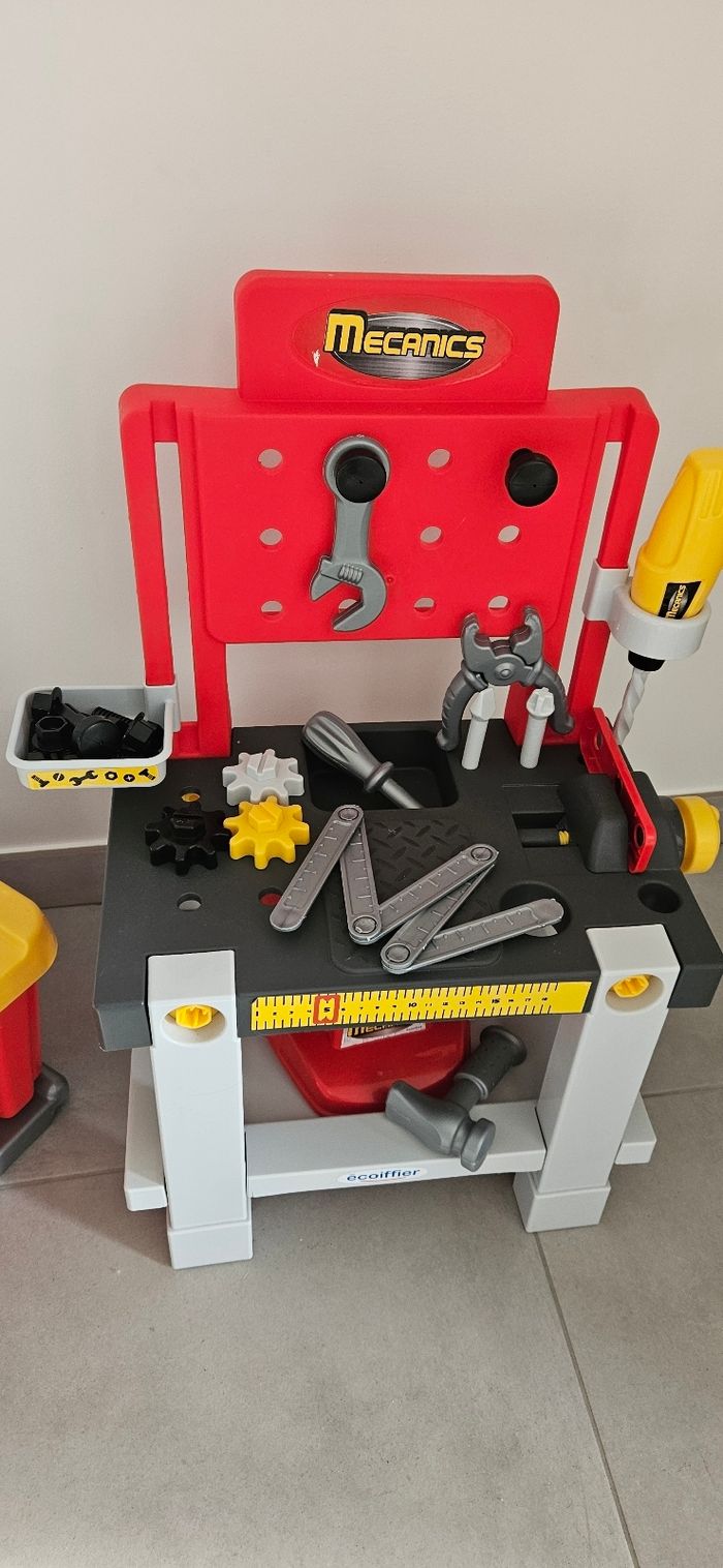 Établi mecanics ecoiffier - photo numéro 4