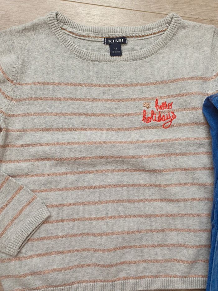 Ensemble okaidi/kiabi 4ans - photo numéro 2