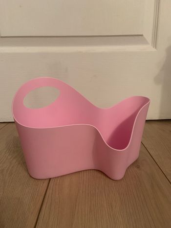 Paniere maquillage rose