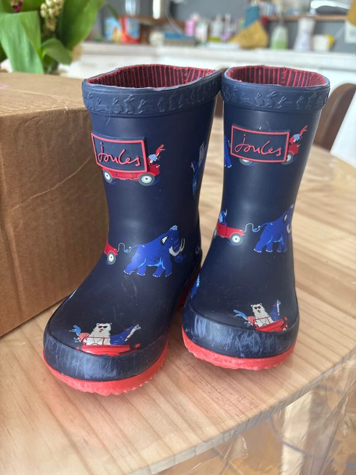 Paire de bottes bébé taille 21 Joules - photo numéro 2