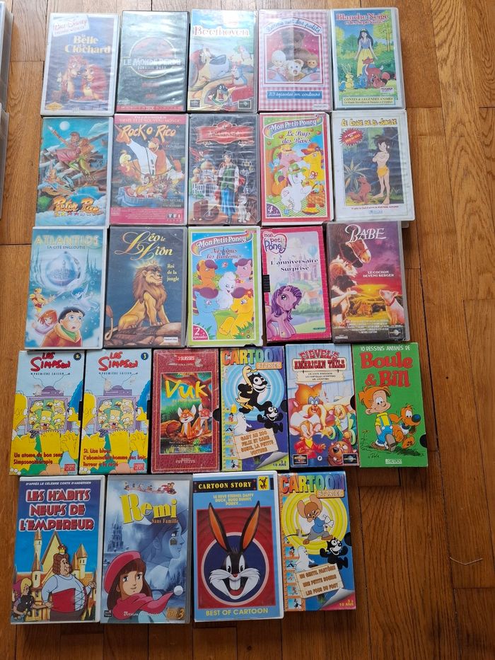 Gros lot cassette vidéo VHS pour magnetoscope - photo numéro 4