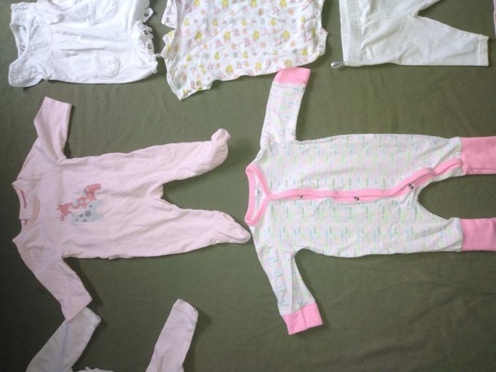 Lot 1 mois vêtements fille été - photo numéro 4