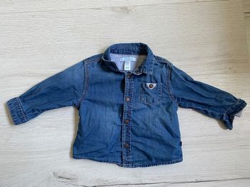 Chemise en jean 6 mois