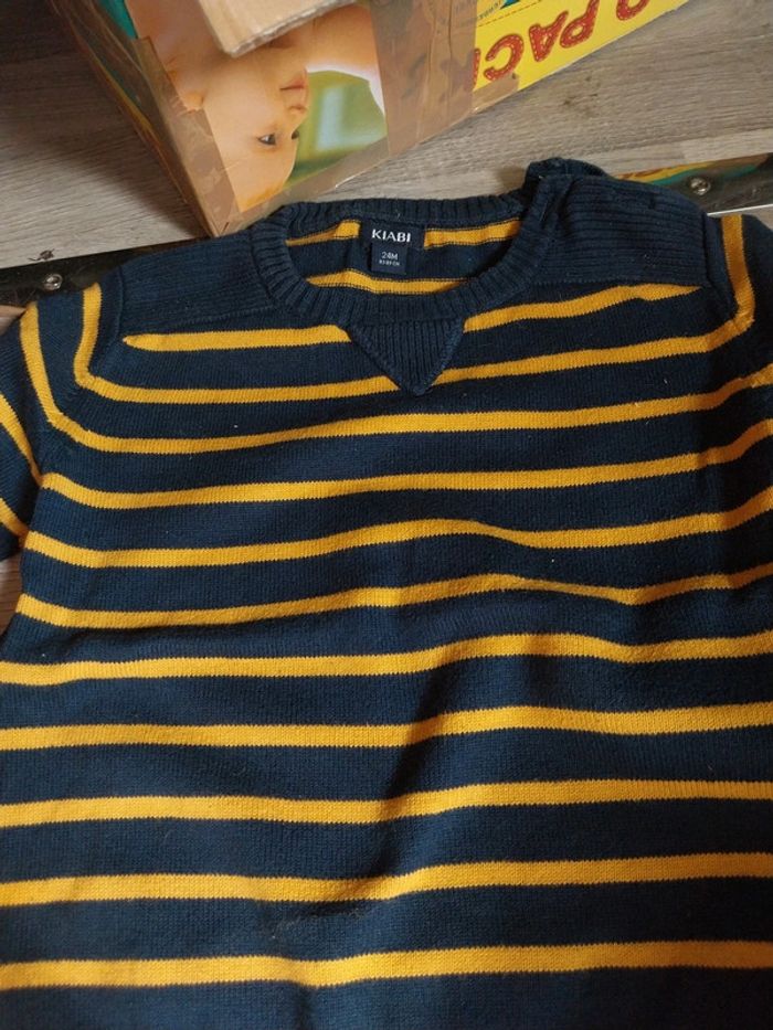 Pull garçon 24 mois kiabi - photo numéro 2