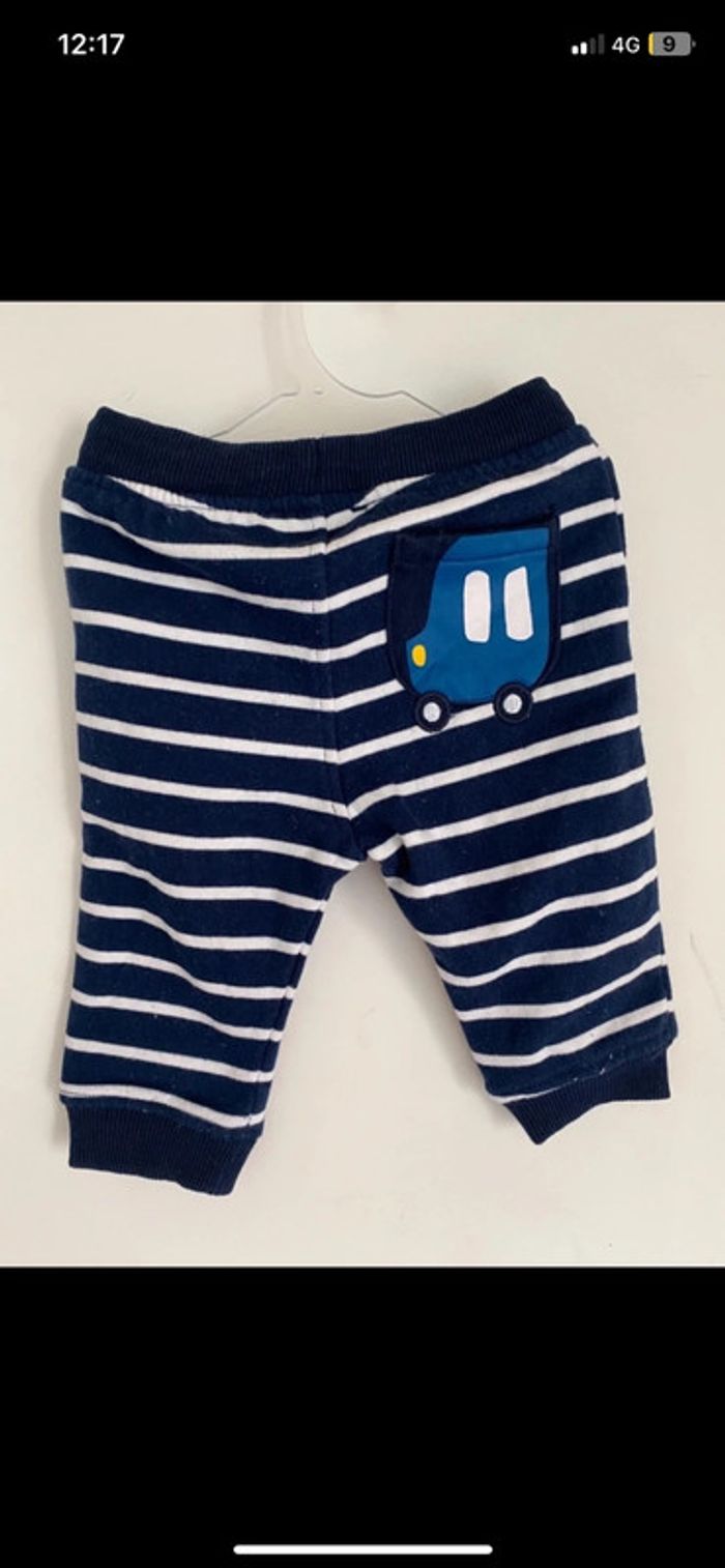 Lot de 2 pantalons bébé 3 mois - photo numéro 2