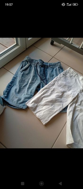 Lot de 2 shorts 14 ans