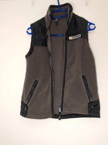 Gilet polaire sans manches basic one 10 ans