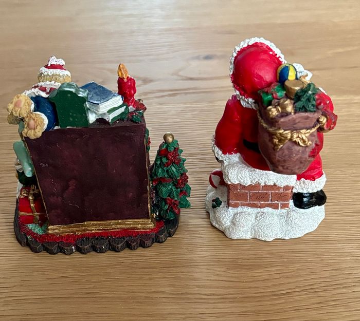 Jolies Décorations de Noël Vintage avec Père Noël et Oursons - photo numéro 4