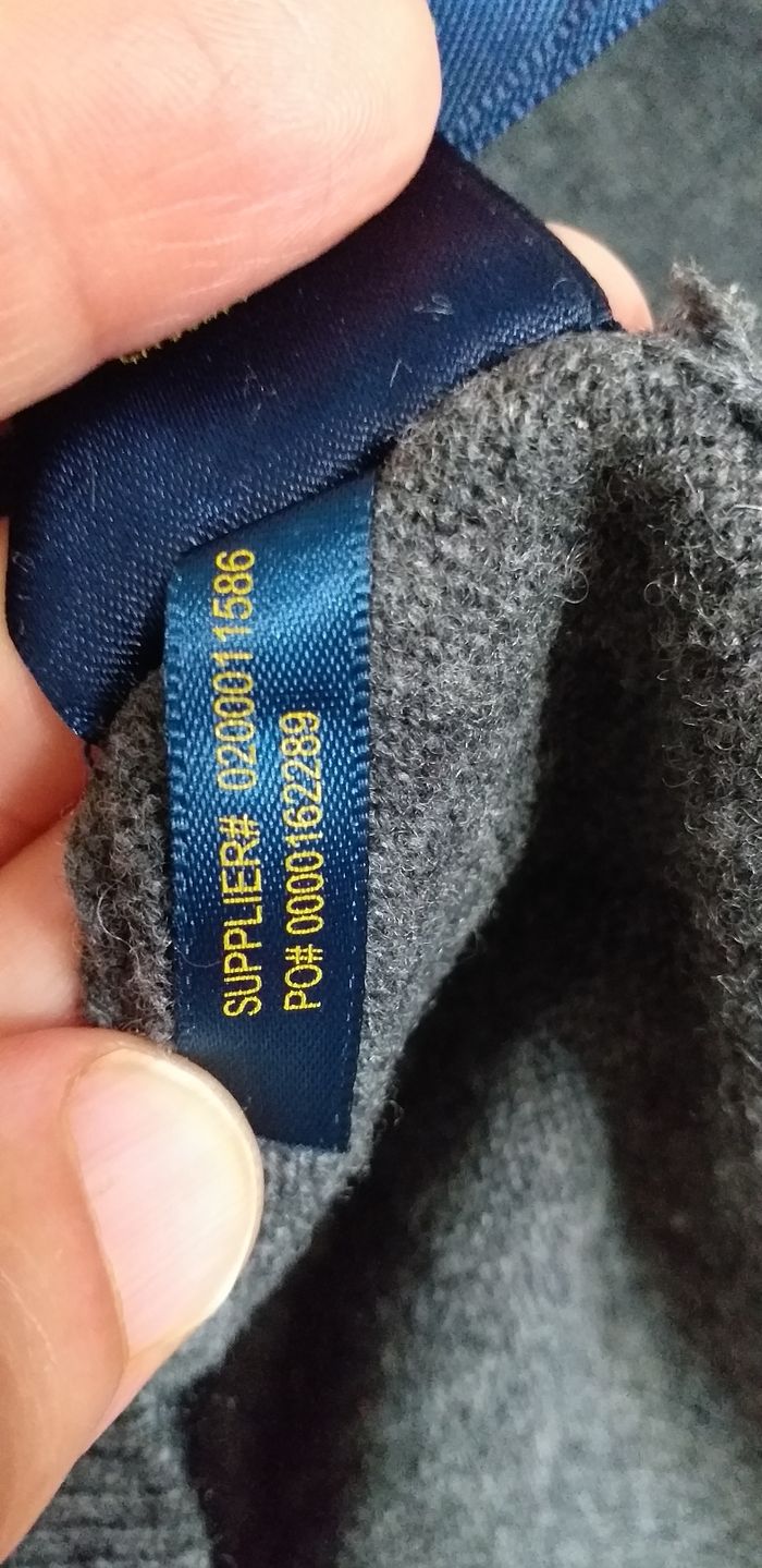 Pull homme Polo Ralph Lauren gris taille L - photo numéro 8