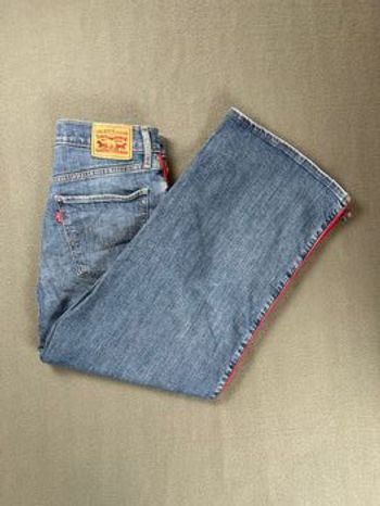 👖 Jean Levi’s Femme Mile High Cropped Wide Leg – Taille Haute – US W30 L25 (FR40)