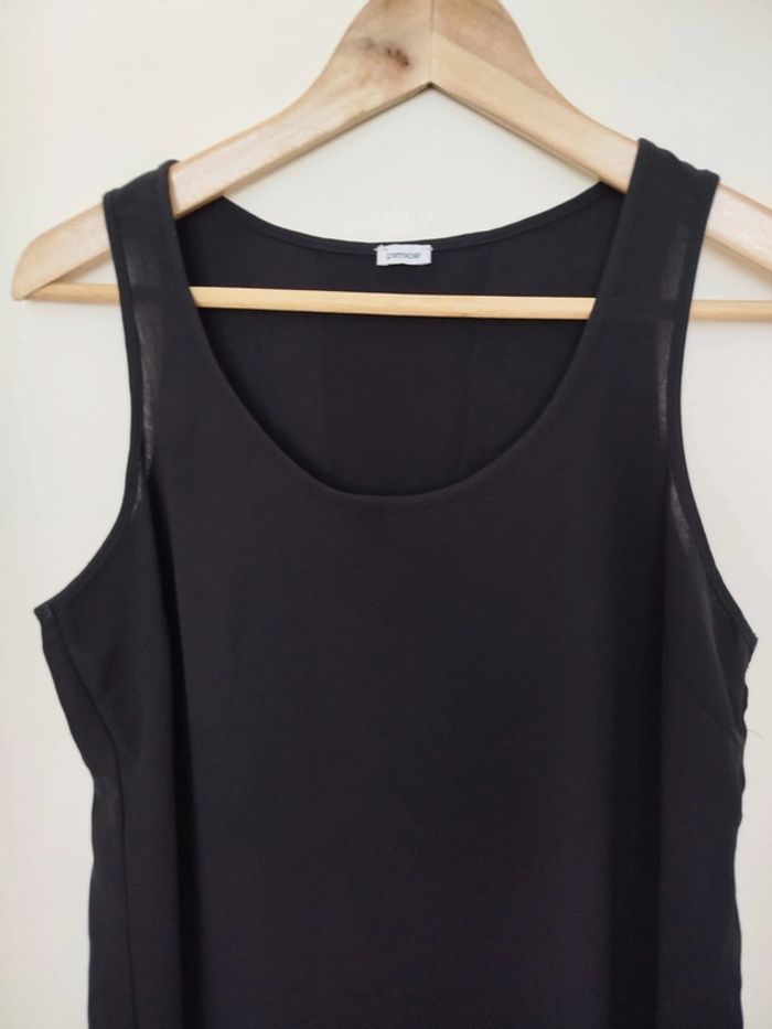 Top en voile noir Pimkie taille 38 - photo numéro 2
