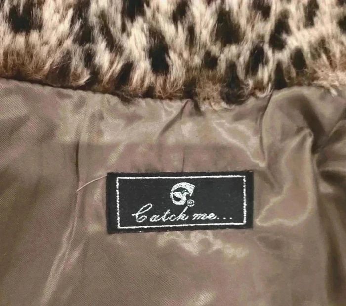 50 € Veste sans manches vintage Imprimé léopard (taille 42) - photo numéro 4