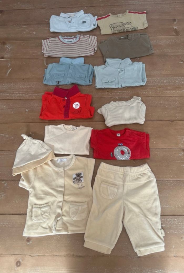 Lot de vêtements garçon 1/3mois - photo numéro 5