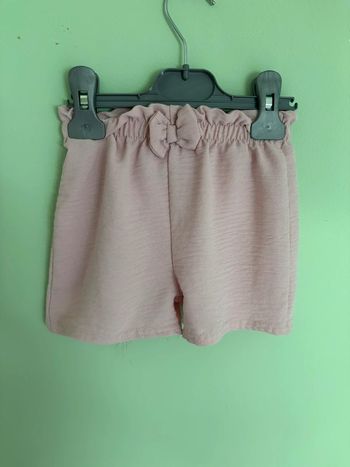 Short léger rose pale