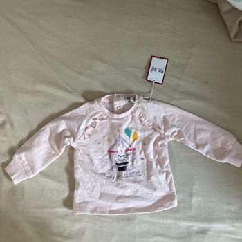 Sweat mini rap 3-6 mois