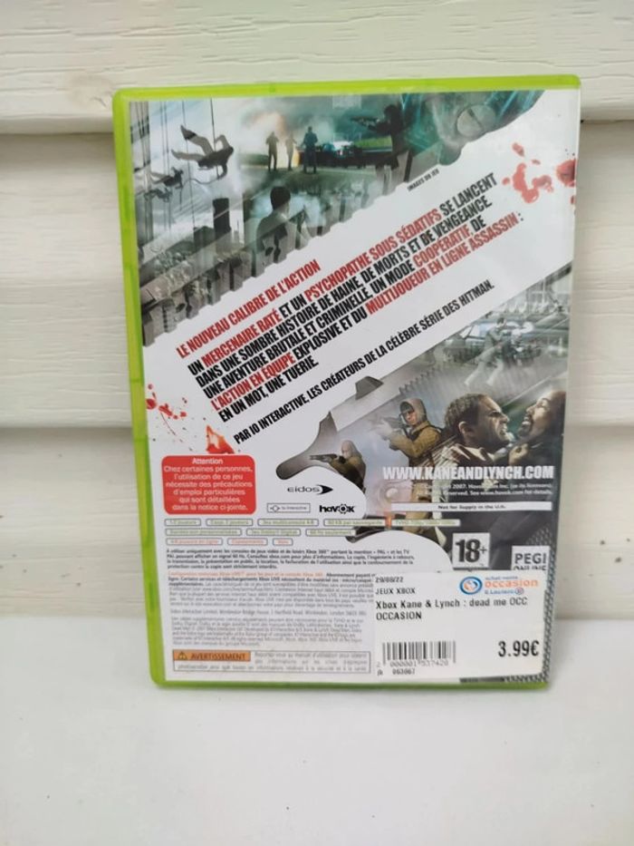 Jeux Xbox, lot de jeux Xbox , Kanye Lynch, jeu Eragon, jeux perfect dark, jeux Xbox 360 - photo numéro 2