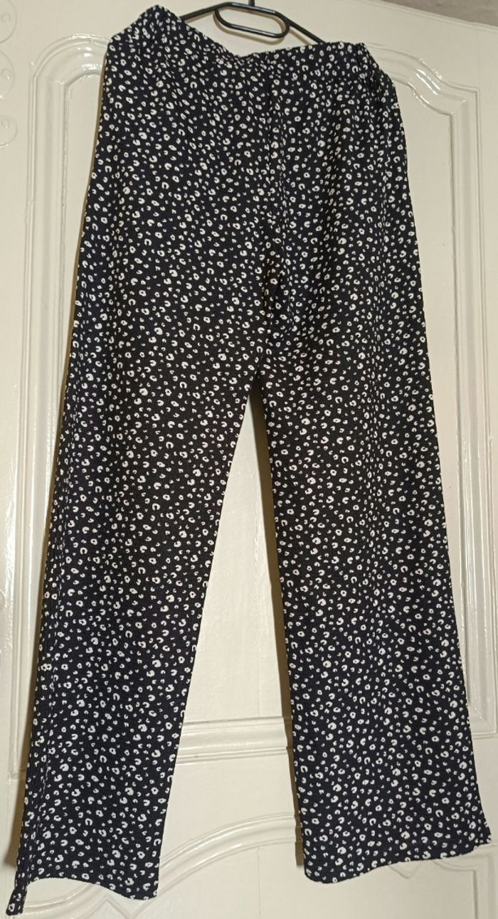 Pantalon fluide à motifs Kiabi - photo numéro 2