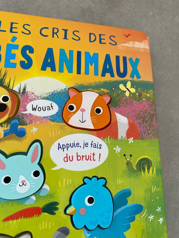 Livre sonore Les cris des bébés animaux - photo numéro 3