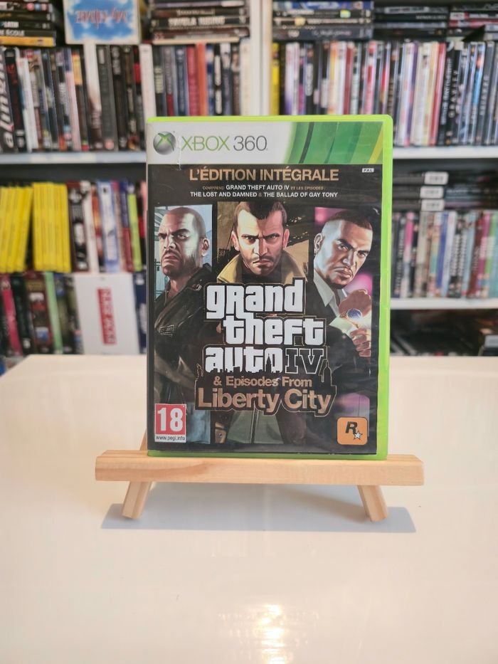 Jeu Xbox 360 GTA IV édition intégrale