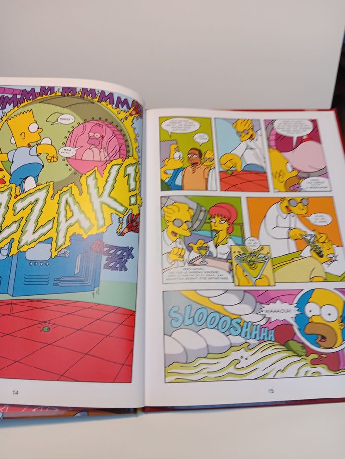 Livre Bande dessinée les Simpson Sous les projecteurs - photo numéro 6