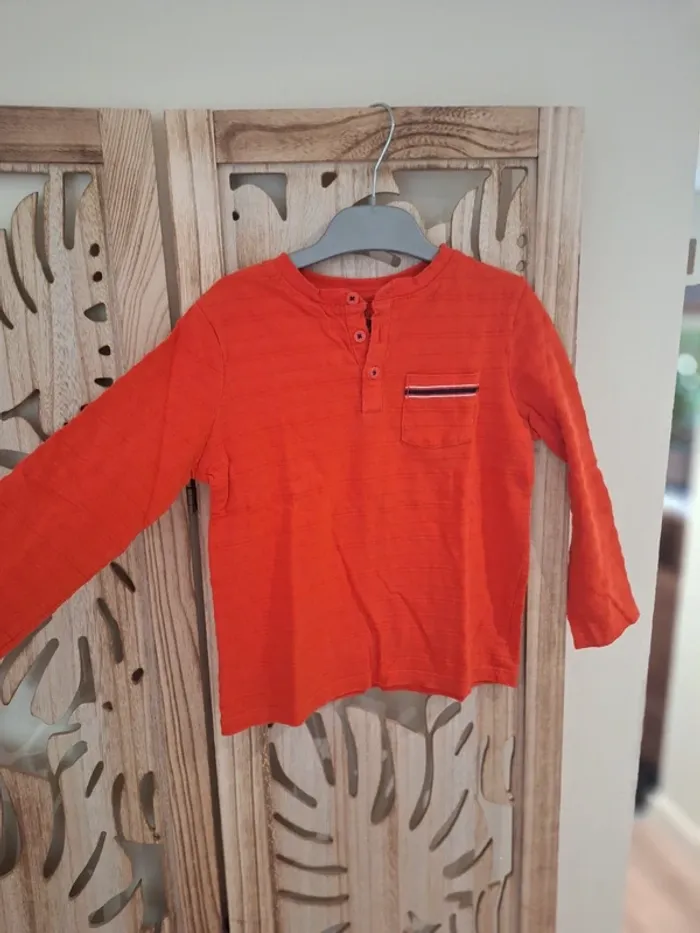 Tee shirt manche longue taille 5 ans - photo numéro 2