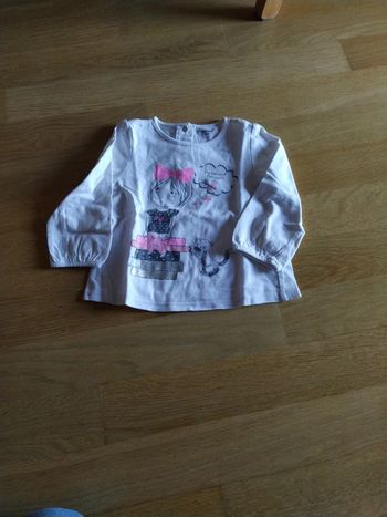T-shirt fille 12 mois