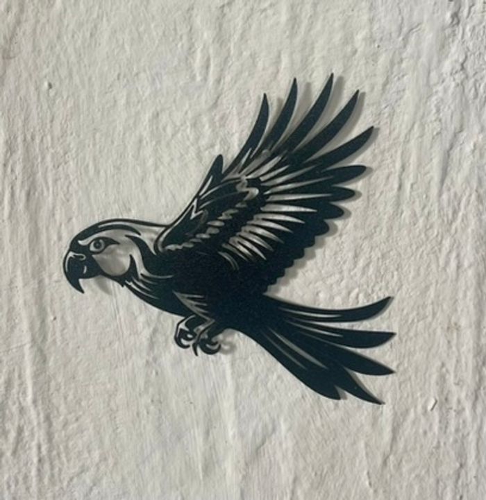 Art Mural Perroquet