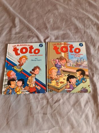 Bd les blagues de toto tome 1 et 3