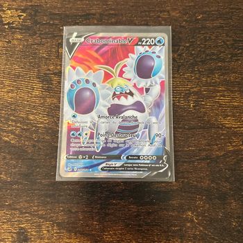 Carte Pokémon - Crabominable V