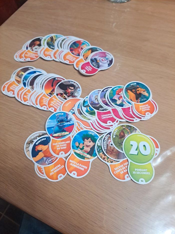 Cartes Disney  Les défis