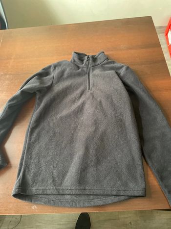 Polaire noir 12 ans