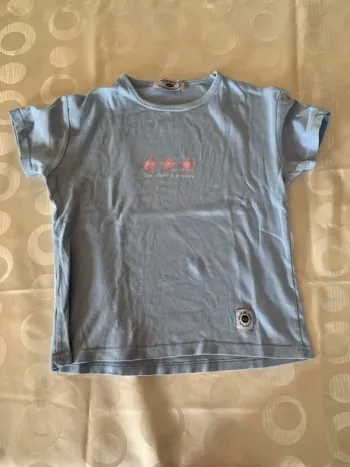 TEE shirt bleu