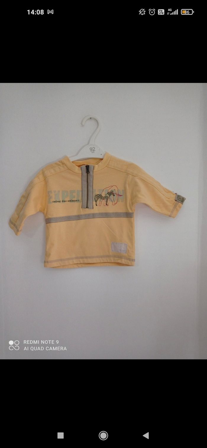 Pull alphabet 3 mois