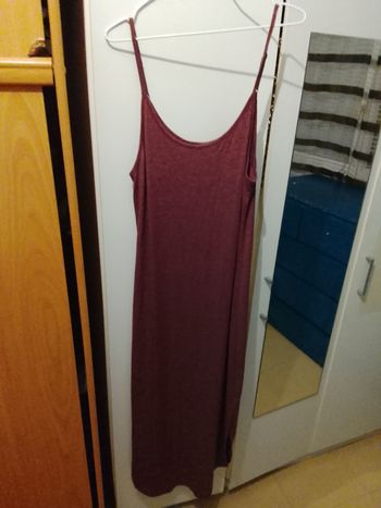 Robe longue a bretelle 