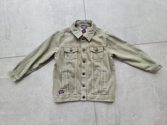 Veste en jean sur les routes de Dordogne 6 ans