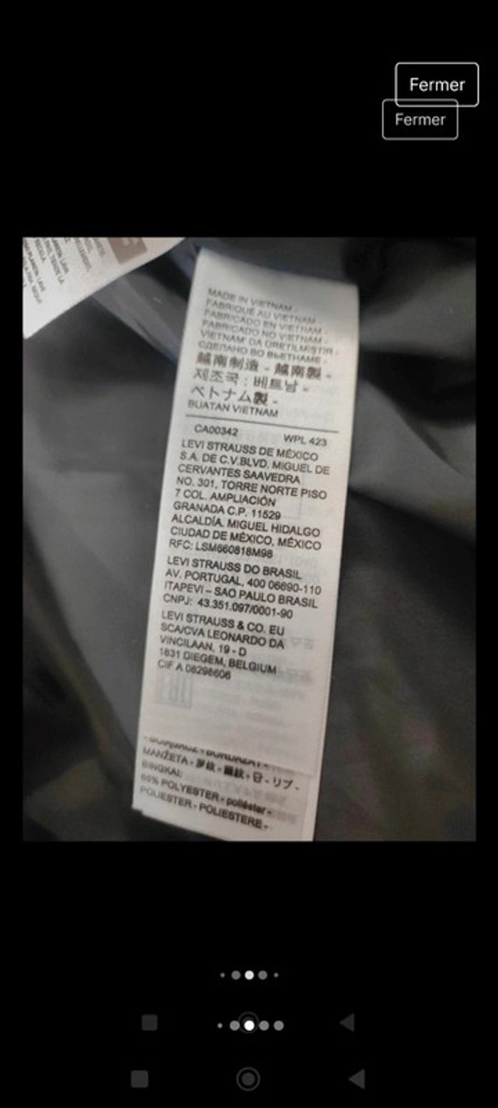 Doudoune levis - photo numéro 8