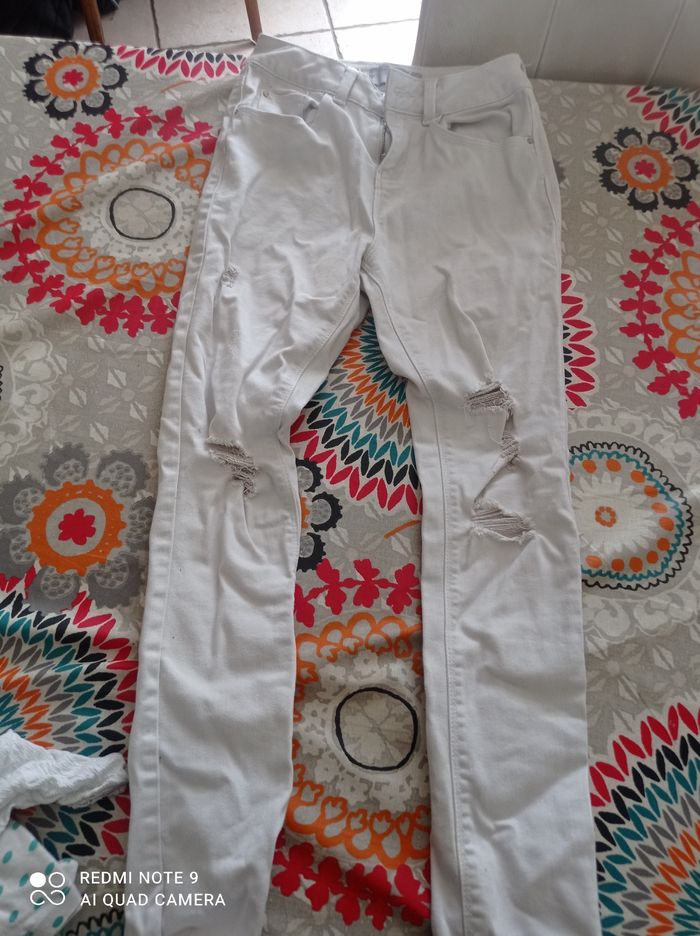 Jean fille taille 13 ans