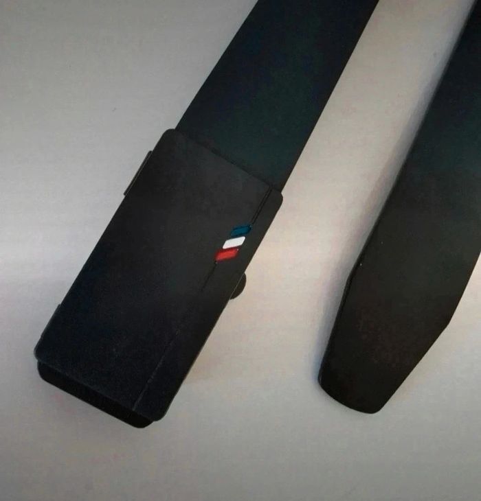 A26 ceinture homme d'affaire simili cuir noir boucle automatique - photo numéro 4